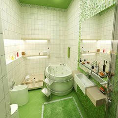 Bathroom Green Modern - Karbonix