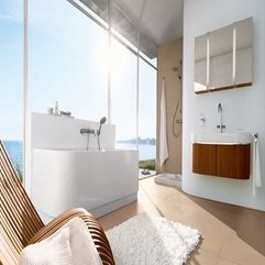 Bathroom Luxurious Bathroom Design By Axor For Apartment Luxury - Karbonix