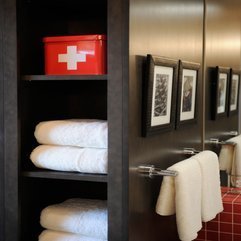 Bathroom Storage Towels Dorm - Karbonix