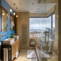 Best Inspirations : Bathroom Stunning Divine Bathroom Design Ideas With Glitter Blue - Karbonix