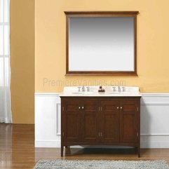 Bathroom Vanities Modern Brown Mahogany Double Sink Bathroom Vanity Artistic Designing - Karbonix