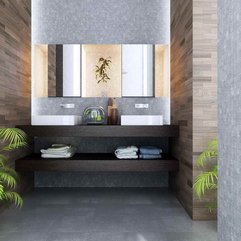 Best Inspirations : Bathrooms With Fine Vanity Decorating Ideas - Karbonix