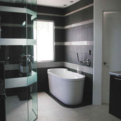 Bathrooms With Grey Wall Decorating Ideas - Karbonix