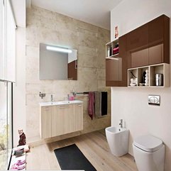 Best Inspirations : Bathrooms With Plain Color Decorating Ideas - Karbonix