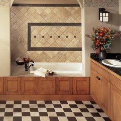 Best Inspirations : Bathtub Tile Ideas Black White - Karbonix