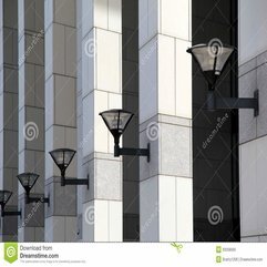 Beautiful Architecture Of Stone Columns And Lanterns Royalty Free - Karbonix