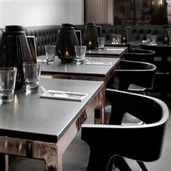 Beautiful Magnificent Black Dining Room Bar Decor Daily Interior - Karbonix