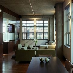 Best Inspirations : Beautiful Minimalist Apartment Interior With Big Glass Walls - Karbonix