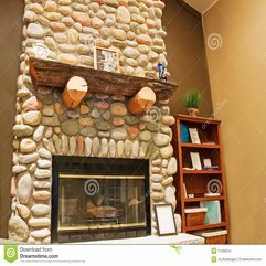 Best Inspirations : Beautiful Stone Fireplace Stock Images Image 11589534 - Karbonix