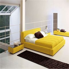 Bed Inspiration Modern Yellow - Karbonix