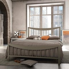 Best Inspirations : Bedroom Astounding Bedroom Design Ideas With Brown Wood Bed Frame - Karbonix