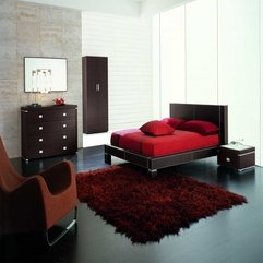 Bedroom Awesome Red Master Bedroom With Thick Dark Carpet And - Karbonix