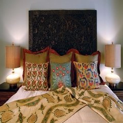 Bedroom Charming Bedroom Design Ideas With Dark Brown Carved Wood - Karbonix