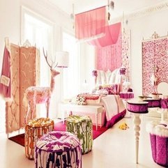 Bedroom Decor Glamorous Pink - Karbonix