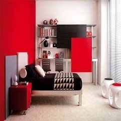 Bedroom Decorating Ideas Creative Red - Karbonix