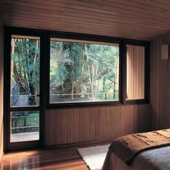 Best Inspirations : Bedroom Design Of House On Lake Rupanco Modern Wooden - Karbonix