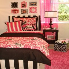 Bedroom Elegant Girl Apartment Bedroom Design In Pink Nuance With - Karbonix