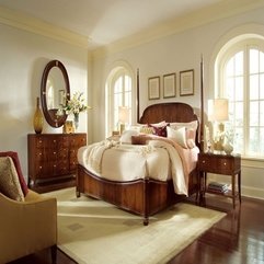 Best Inspirations : Bedroom Good Looking Wooden Poster Bed White Cover Bedding With - Karbonix