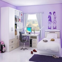 Best Inspirations : Bedroom Graceful Creative Room Decorating Ideas Cheerful Purple - Karbonix