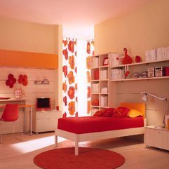Bedroom Idea By Berloni Red Kids - Karbonix