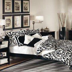 Best Inspirations : Bedroom Ideas With Black And White Bedding Natural Wonderful - Karbonix