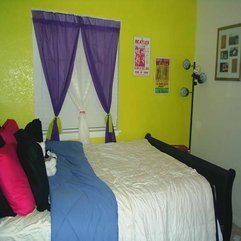 Bedroom Ideas With Purple Drapery Lime Green - Karbonix