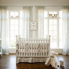 Bedroom Lovely Ivory Solid Three Pieces Crib Bedding Set On White - Karbonix