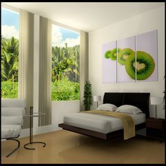 Best Inspirations : Bedroom Luxurious White Bedroom Design With Black Bed And Cool - Karbonix