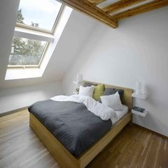 Bedroom Minimalist Attic - Karbonix