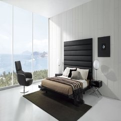 Best Inspirations : Bedroom Minimalist Black And White Bedroom Design Ideas With - Karbonix