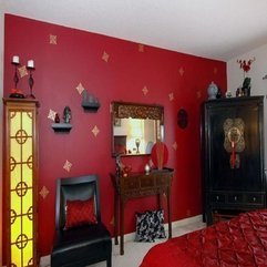 Bedroom Paint Designs Photos Hot Red - Karbonix
