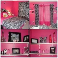 Best Inspirations : Bedroom Pink Zebra Bedroom Idea Cute And Sweet Pink Bedroom - Karbonix