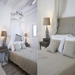 Bedroom With Bednets Headboard Makes Your Room Comfort Greek - Karbonix