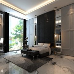 Bedroom With Brown Black Combination Looks Elegant - Karbonix