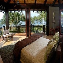 Bedroom With Fan Beach View Semi Outdoor - Karbonix