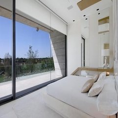 Best Inspirations : Bedroom With Glasses Window Pure White - Karbonix