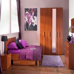 Bedroom With Purple Coloring For Eyes Relaxation Inspiring Deluxe - Karbonix