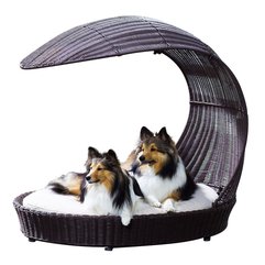 Beds Made Of Rattan With Unique Shape Beautiful Dog - Karbonix