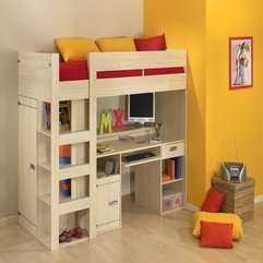Best Inspirations : Beds With Desks Marvelous Bunk - Karbonix