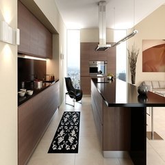 Beige Kitchen Design With Wood Accents Beautiful View Fascinating Design - Karbonix