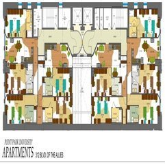 Best Collection Apartment Plan Design Ideas Wonderful Apartment - Karbonix