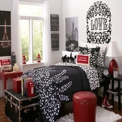 Best Design Red Black Bedroom Interior Decobizz - Karbonix