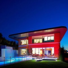 Best Modern Architecture In Luxury House Design Stunning Red House - Karbonix