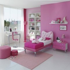 Best Pink Interior Design Modern Pink Girls Room Inspiration - Karbonix