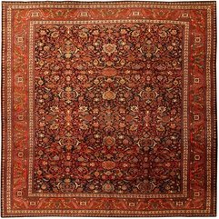 Bidjar Rug Antique Persian Carpet 43561 By Nazmiyal - Karbonix