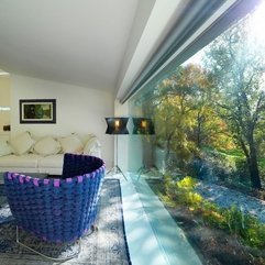 Best Inspirations : Big Glass Window Unique Chair Details - Karbonix