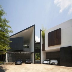 Best Inspirations : Black Amp White House By Formwerkz Architects - Karbonix