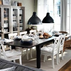 Black And White Dining Room Ideas For The Best Opposites Dining - Karbonix