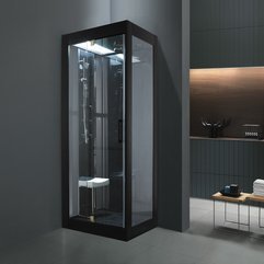 Best Inspirations : Black Bathroom Idea By Solarseas Housearquitectura - Karbonix