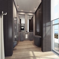 Best Inspirations : Black Bathroom Suite Open Plan - Karbonix